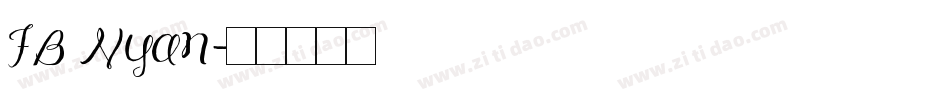 FB Nyan字体转换